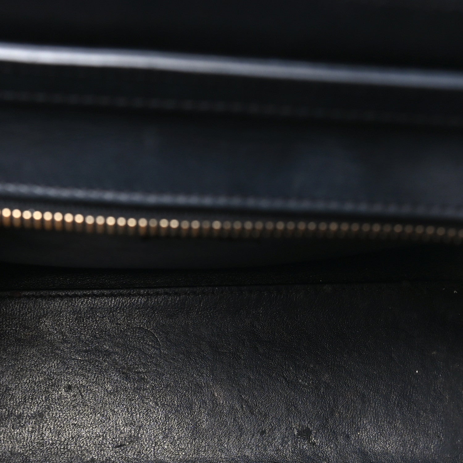 Celine Smooth Calfskin Nano Luggage Black 5 of 14