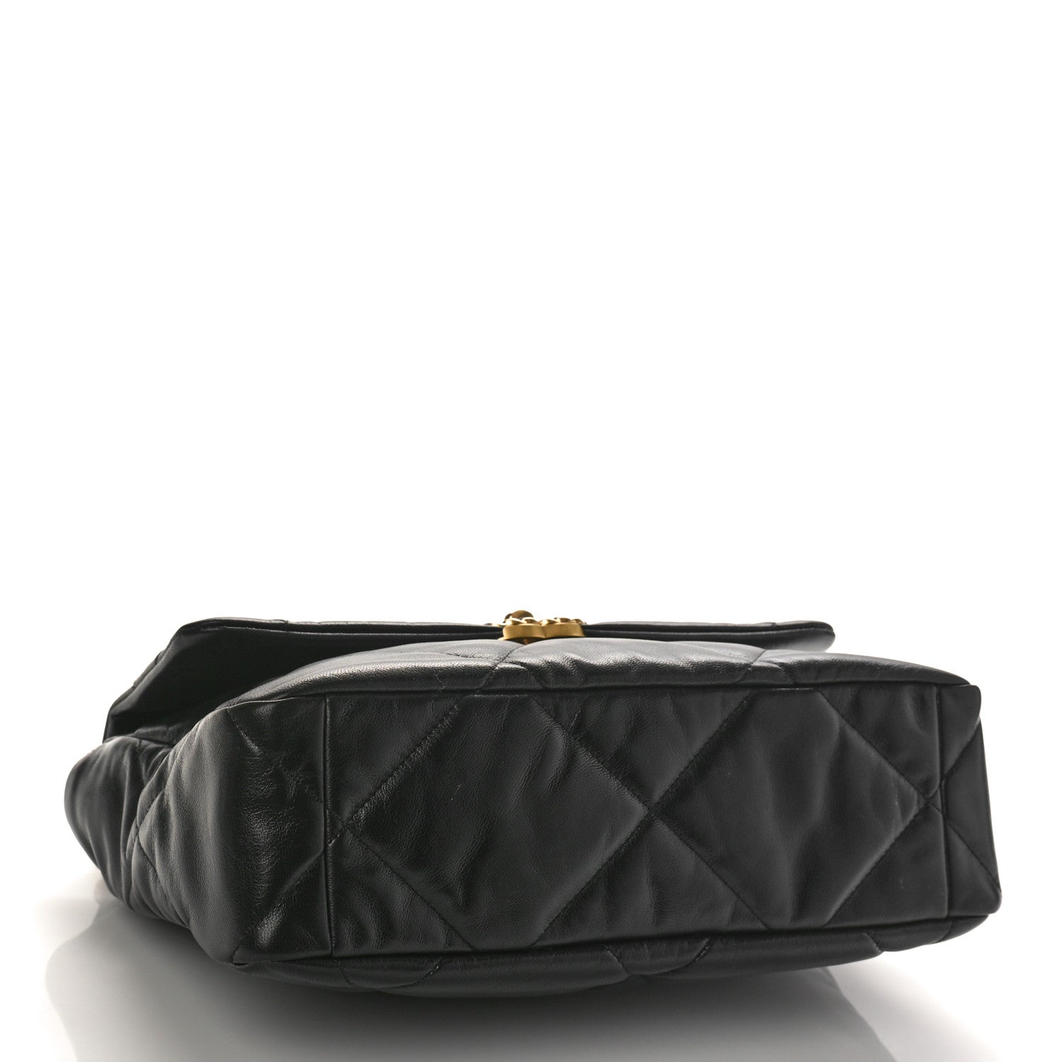 Chanel Lambskin Quilted Large Chanel 19 Flap Black 4 of 9