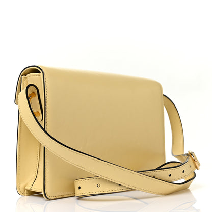 Gucci Textured Calfskin Small Torchon GG Ring Shoulder Bag Butter 2 of 8