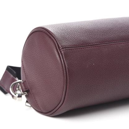 Christian Dior HOMME Grained Calfskin Mens Roller Pouch Burgundy 7 of 8