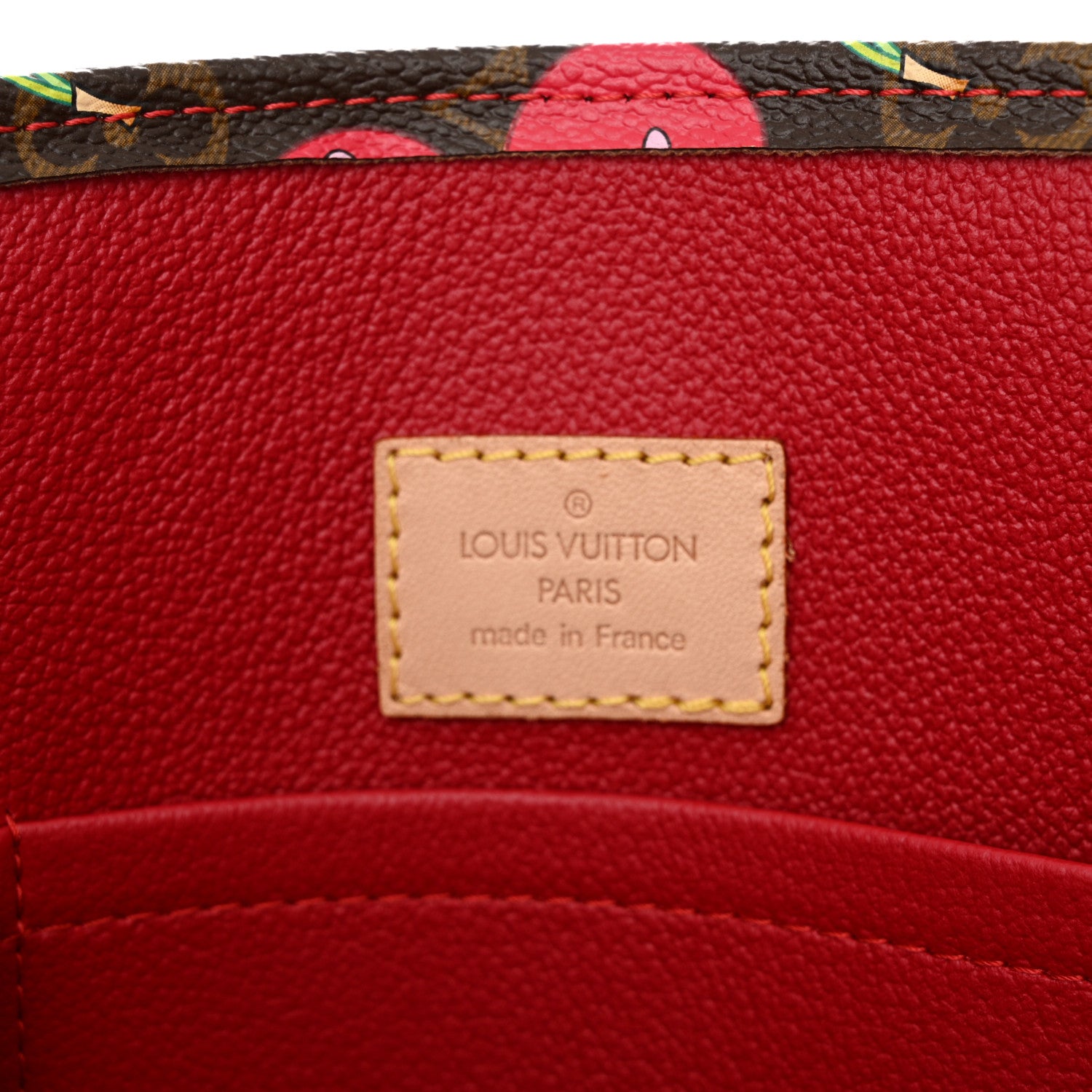Louis Vuitton LOUIS VUITTON Monogram Cerises Sac Plat 6 of 10