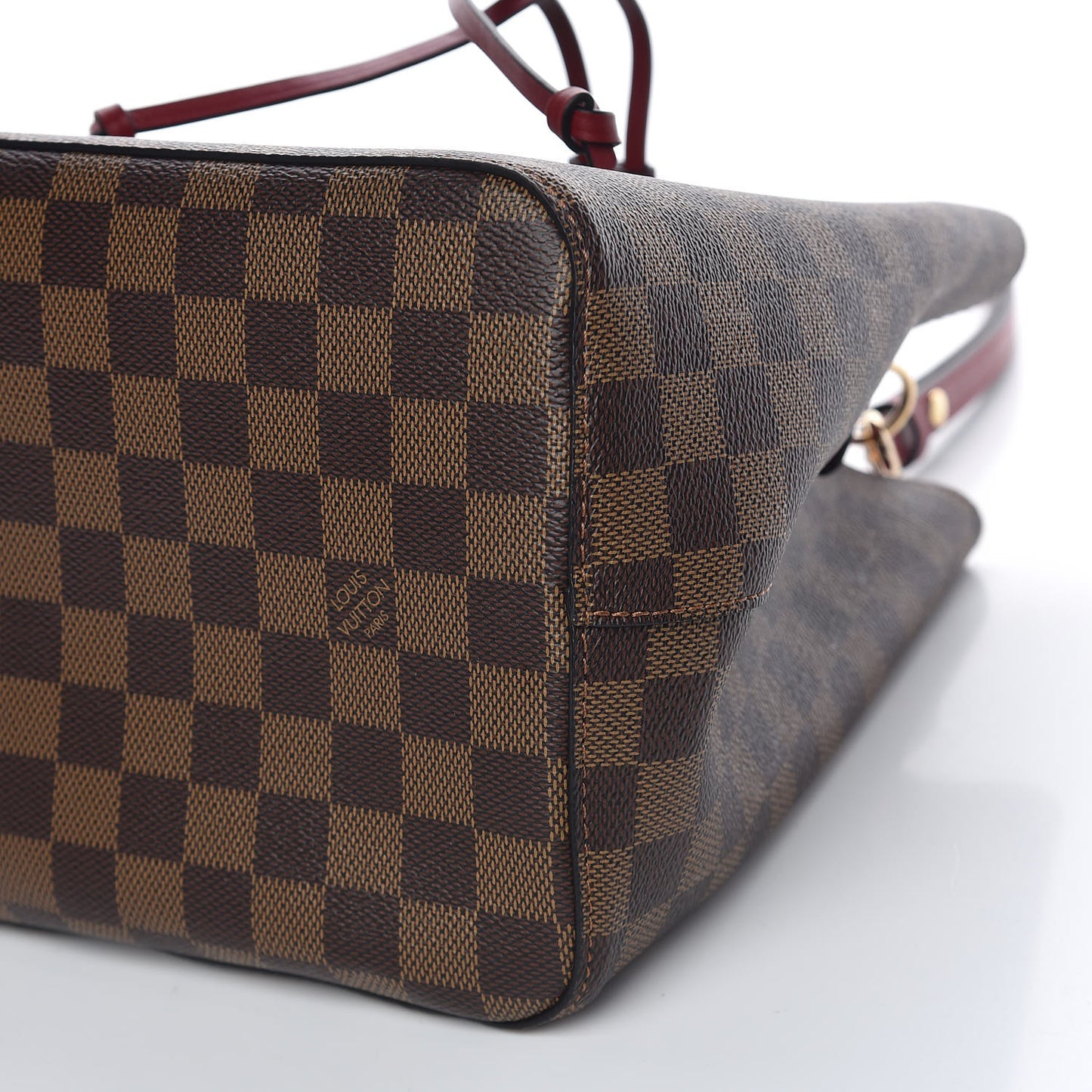 Damier Ebene Neonoe MM Cherry Berry