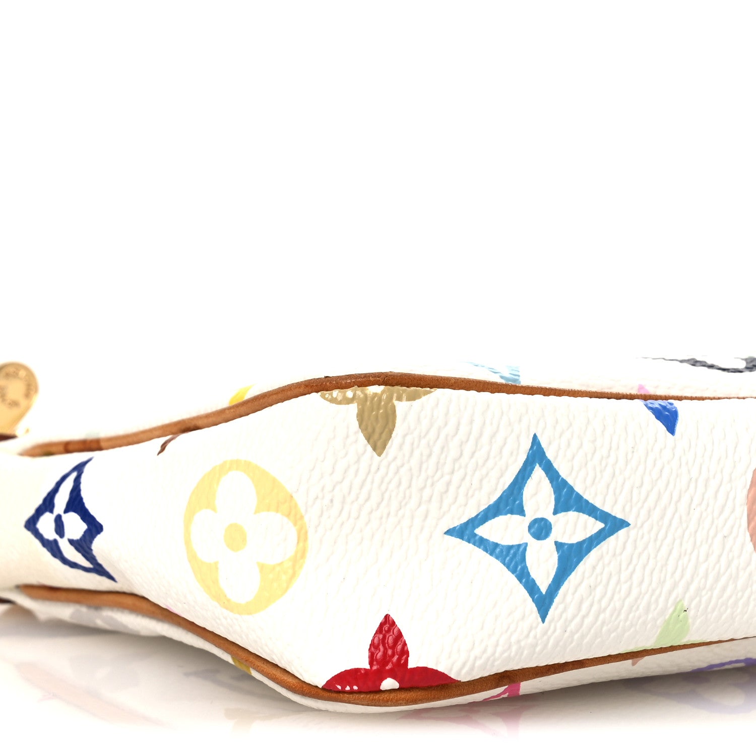 Louis Vuitton Monogram Multicolor Pochette Accessories White 9 of 14