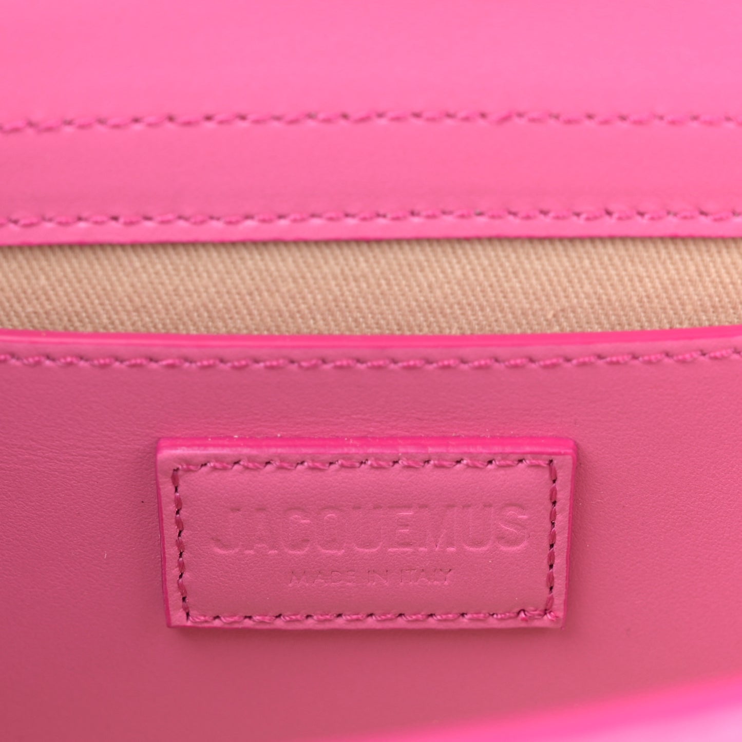 Smooth Calfskin Le Grand Bambino Pink