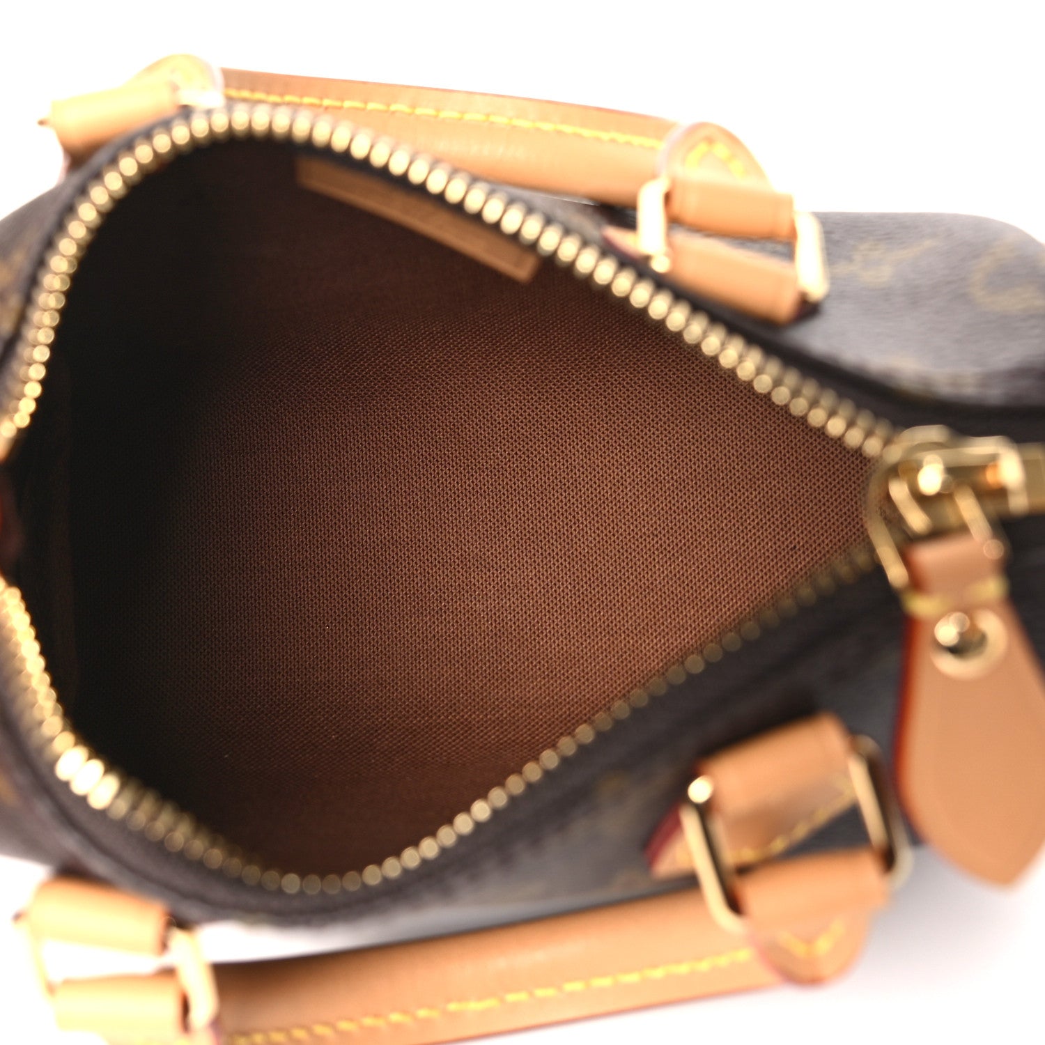 Louis Vuitton Monogram Nano Speedy Bandouliere 5 of 10