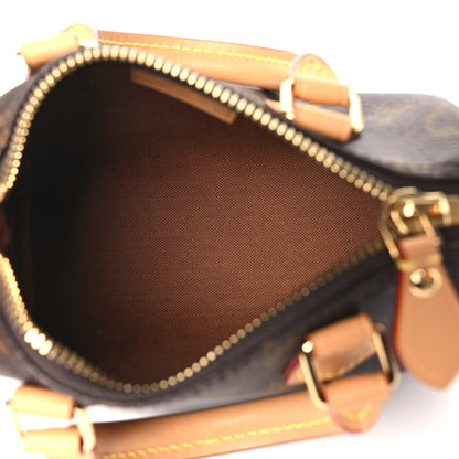 Louis Vuitton Monogram Nano Speedy Bandouliere 5 of 10