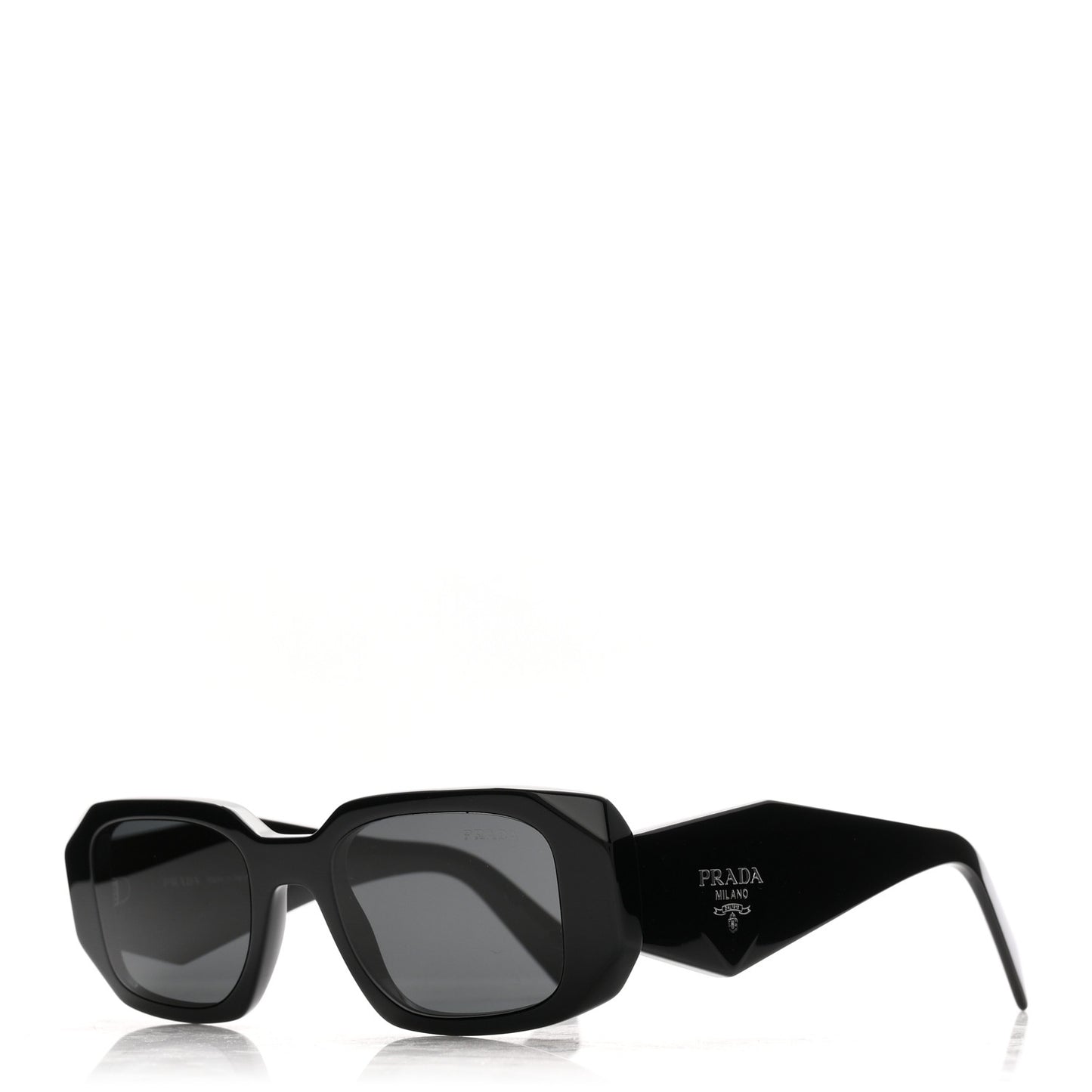 Acetate Symbole Sunglasses SPR 17W Black