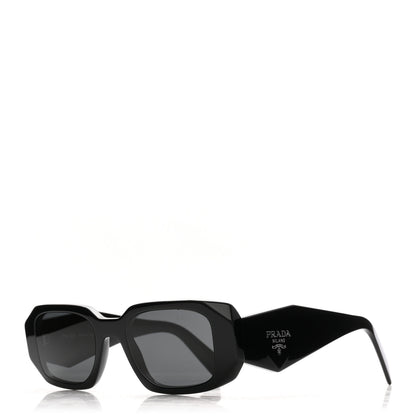 Prada Acetate Symbole Sunglasses SPR 17W Black 1 of 7