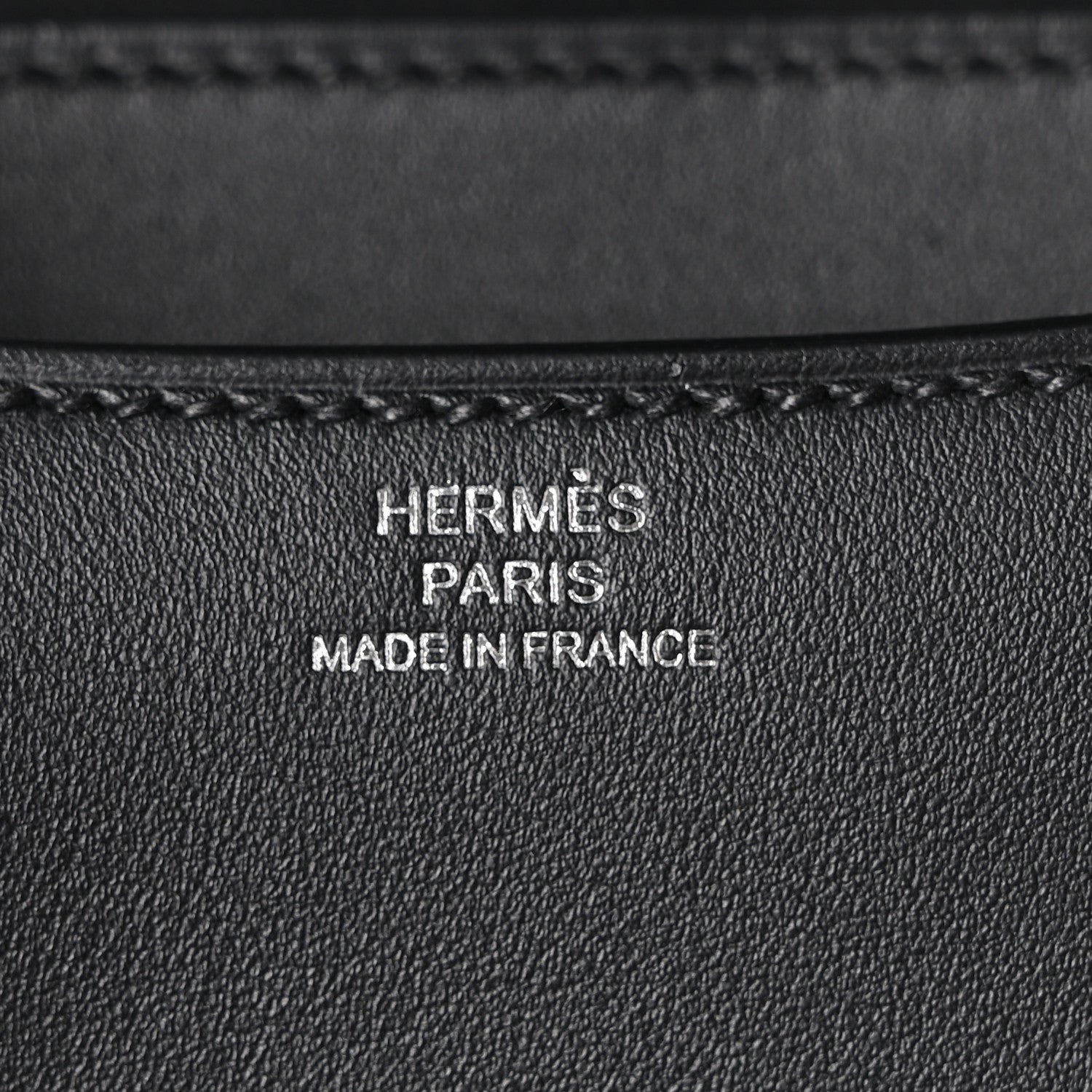 Hermes Swift Dancing Flowers Embroidered Constance 18 Black 7 of 13