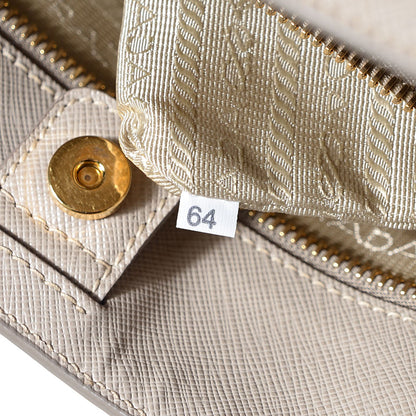 Prada Saffiano Lux Large Tote Pomice 9 of 10