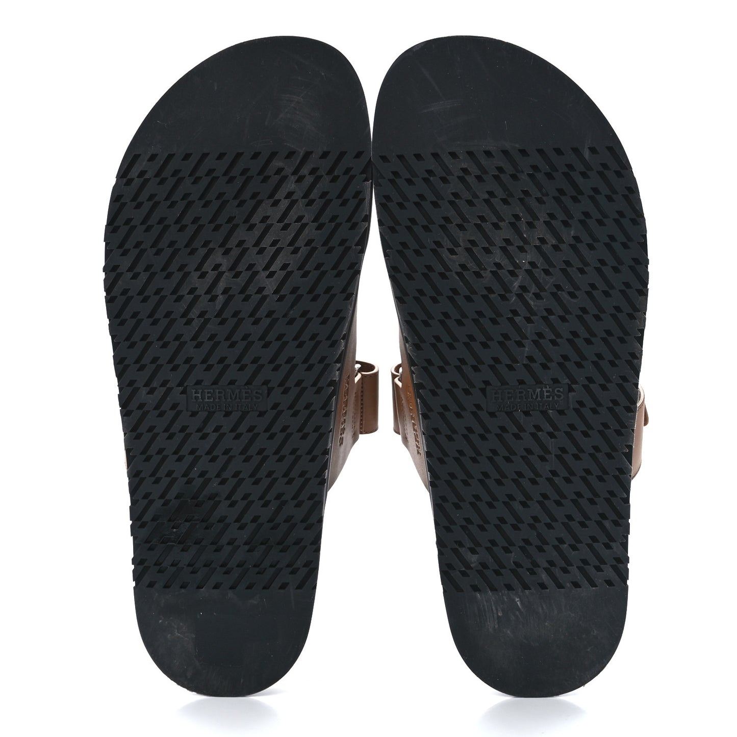 Calfskin Mens Chypre Sandals 44 Gold