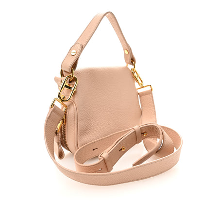 Tom Ford Pebbled Calfskin Jennifer Mini Crossbody Bag Blush Nude 3 of 13