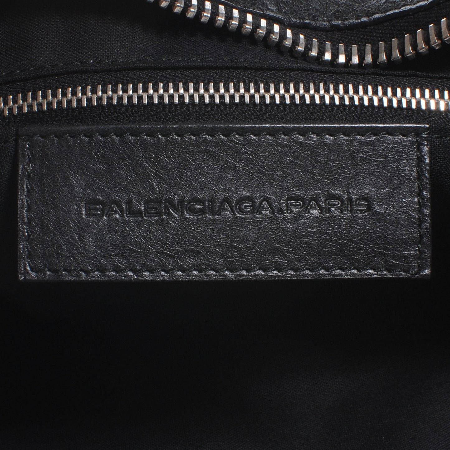 Agneau Giant 21 Silver Hardware Work Black