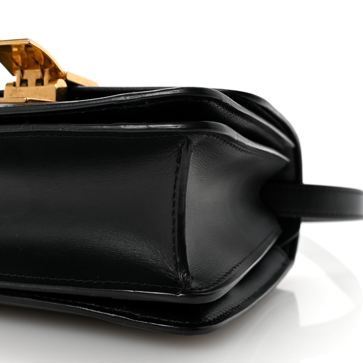 Celine Box Calfskin Small Classic Box Flap Bag Black 10 of 10