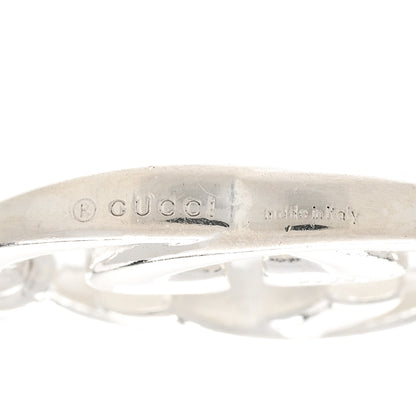 Gucci Sterling Silver Britt Hoop Earrings 3 of 4