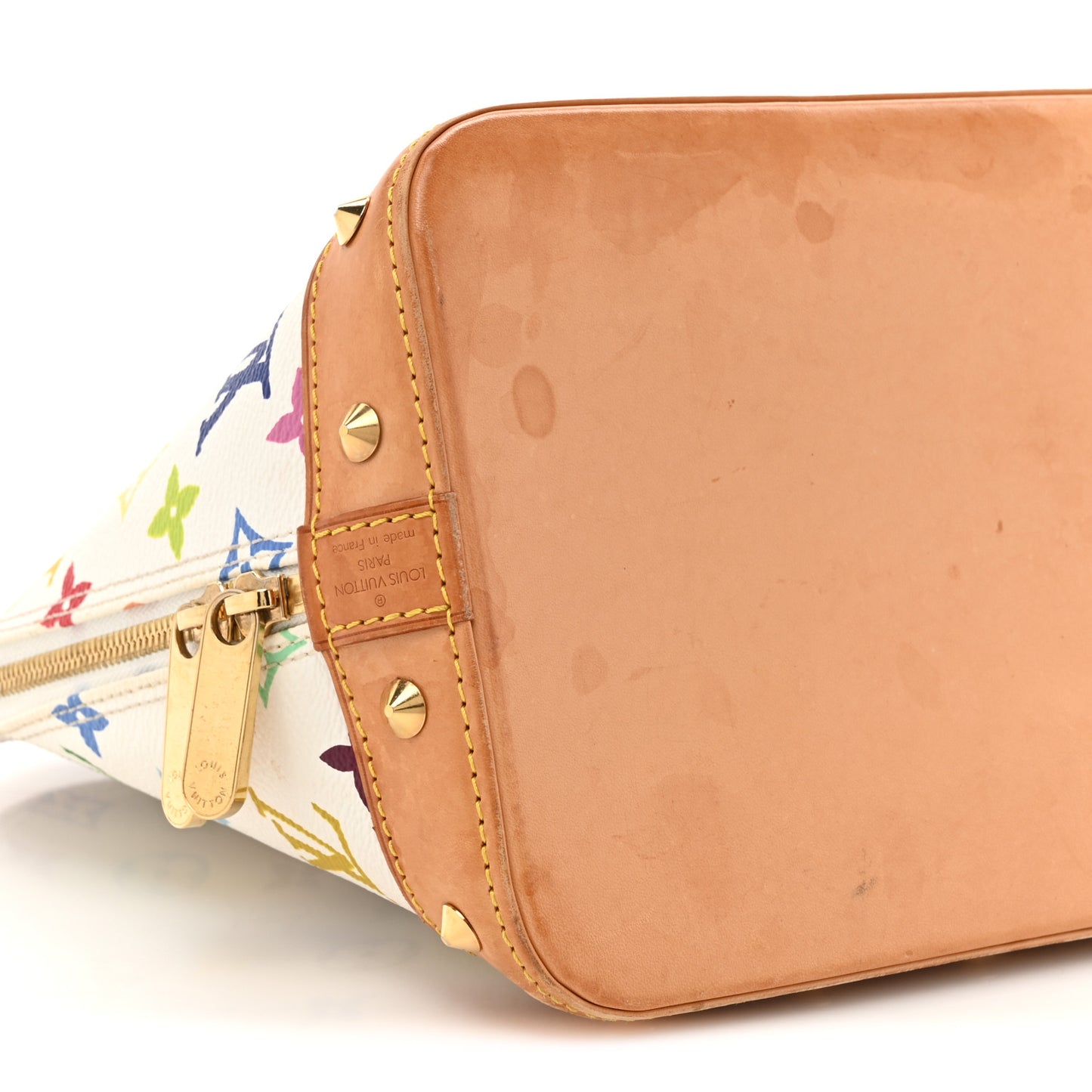 Monogram Multicolor Alma PM White