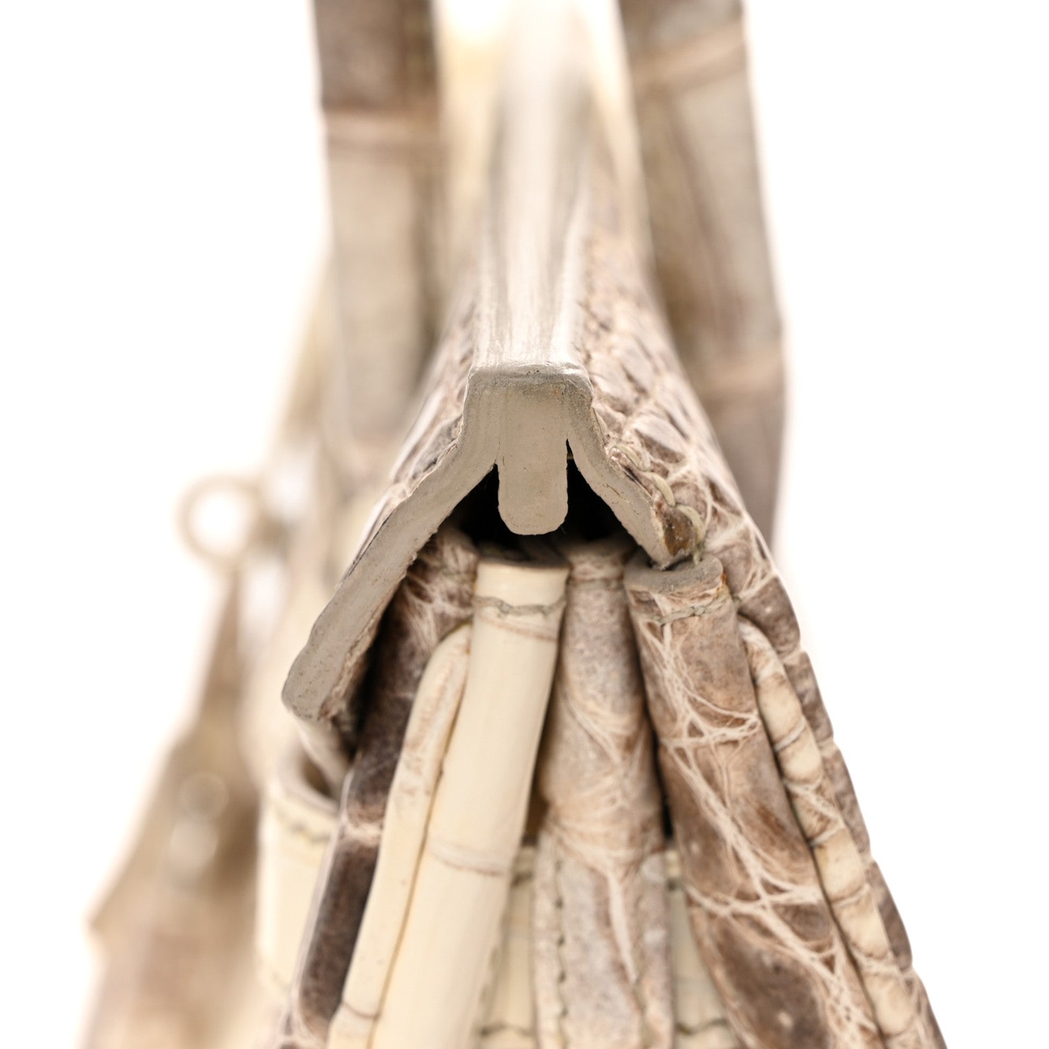 Hermes Matte Niloticus Crocodile Himalaya Birkin 30 Blanc 41 of 56