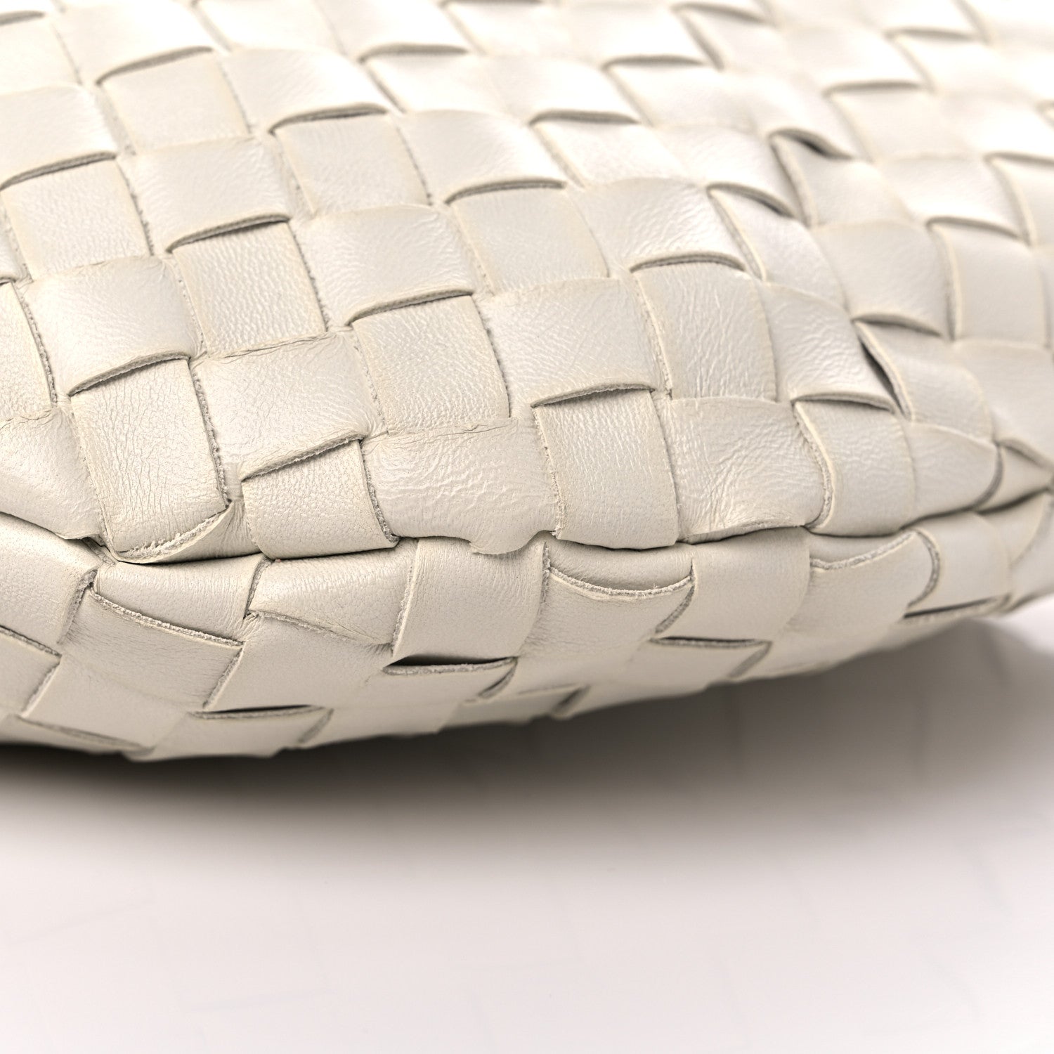 Bottega Veneta Nappa Intrecciato Medium Turn Pouch White 9 of 9