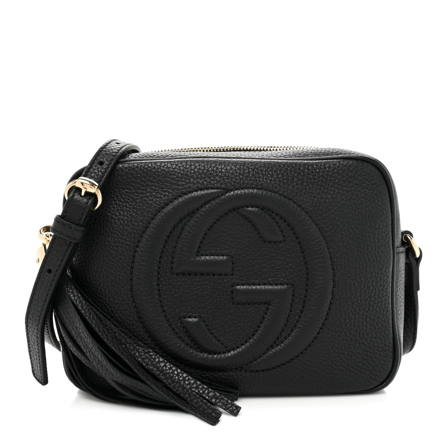 Gucci Pebbled Calfskin Small Soho Disco Bag Black 1 of 10