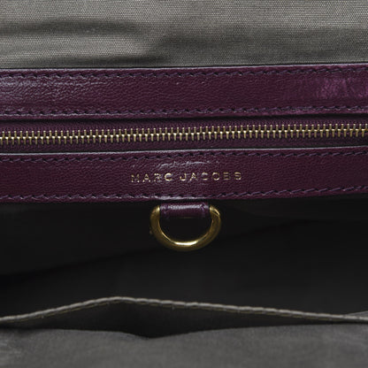 Marc Jacobs Calfskin Quilted Stam Burgundy 6 of 16