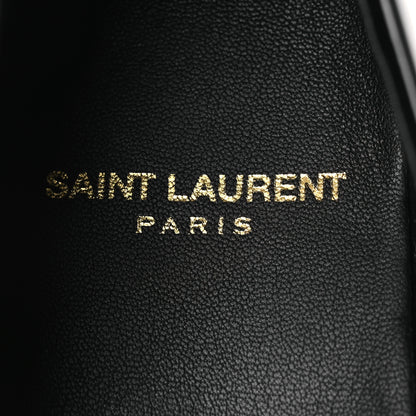Saint Laurent Magnum Lux Calfskin Le Loafer 15 Moccasins 38 Black 9 of 11