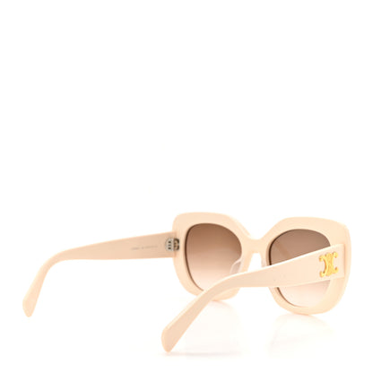 Celine Acetate Triomphe 01 Sunglasses CL 40226U White 4 of 7