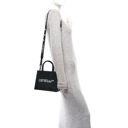 Off-White Patent Calfskin Logo Box Bag Black 2 of 10