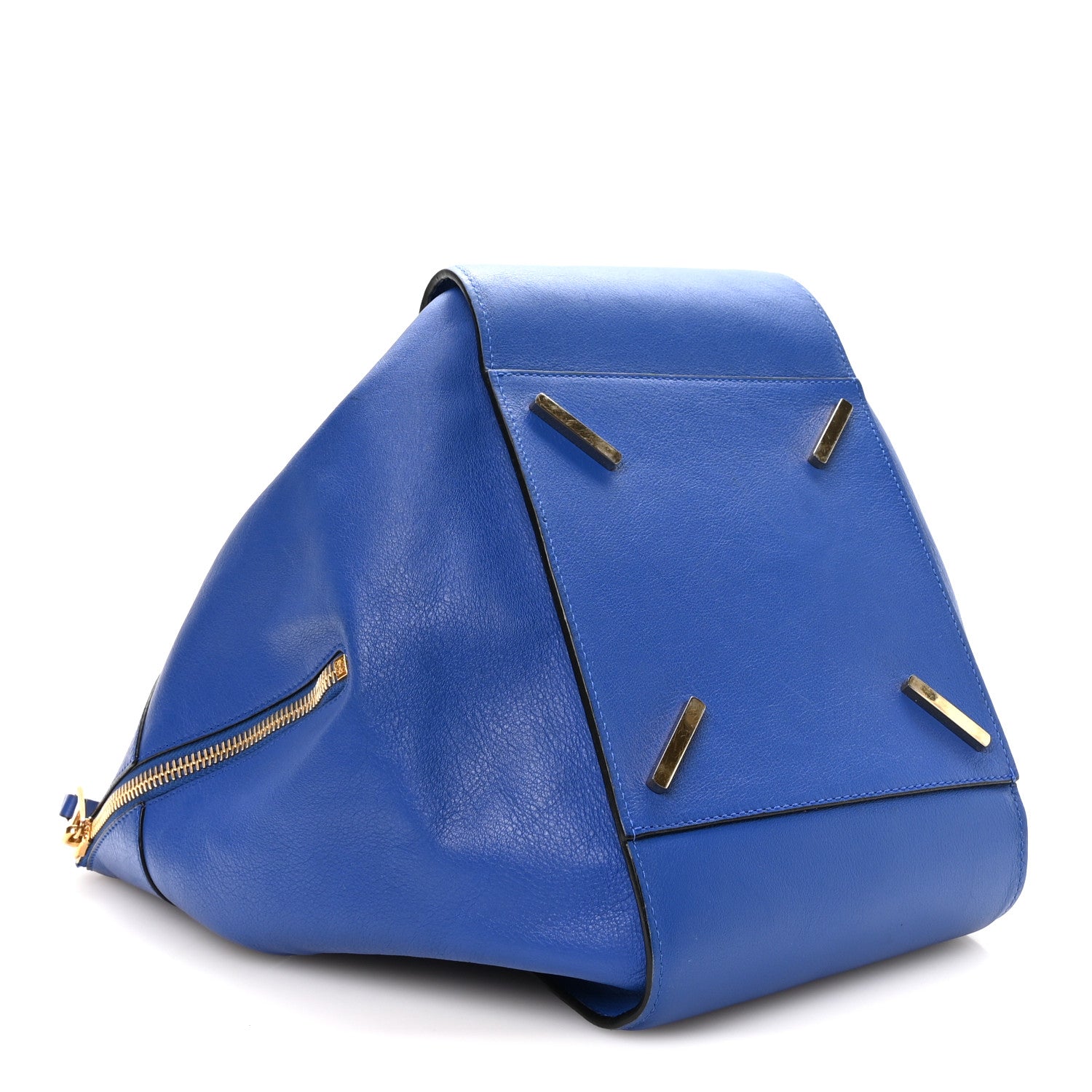 Loewe Calfskin Medium Hammock Shoulder Bag Electric Blue Electric Blue 4 of 10