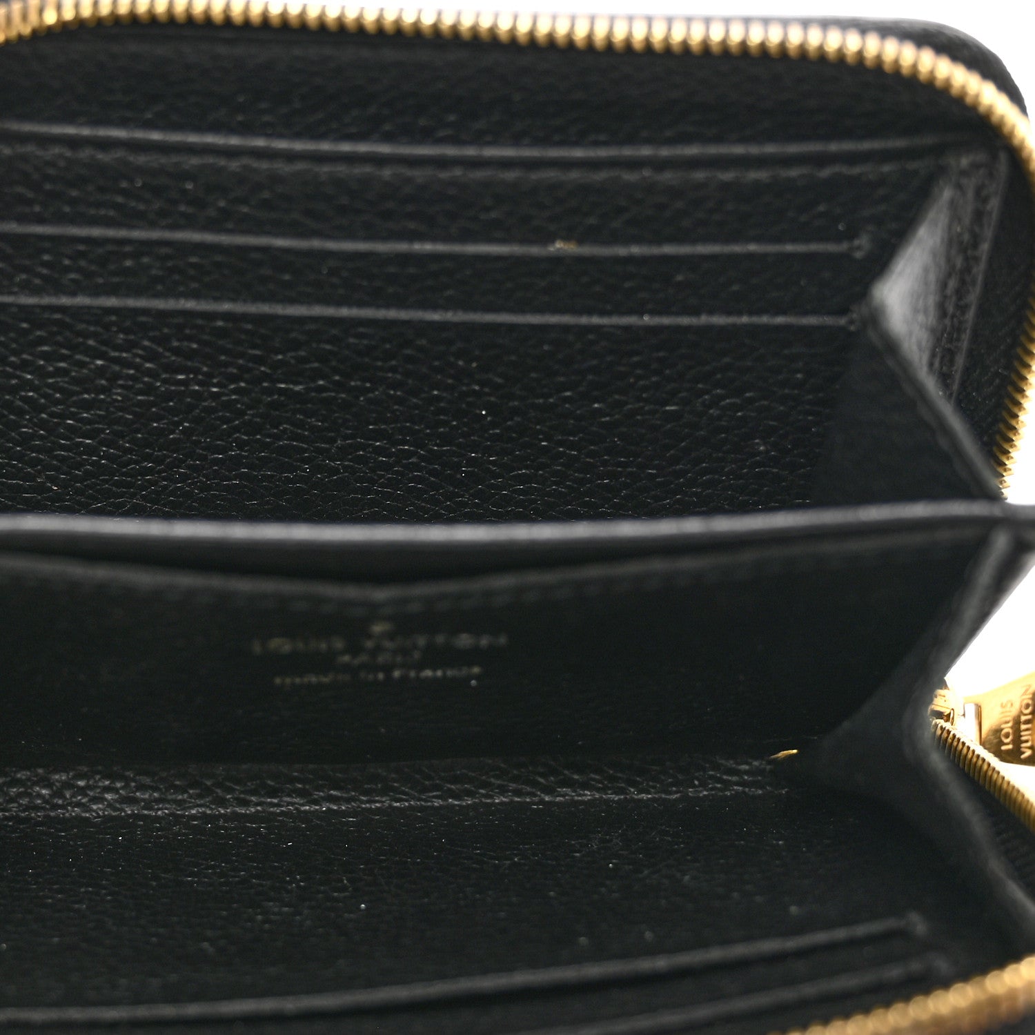 Louis Vuitton Empreinte Zippy Coin Purse Black 5 of 6