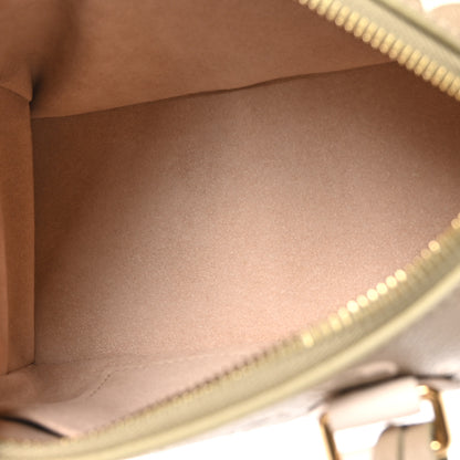 Louis Vuitton Empreinte Monogram Spring in the City Speedy Bandouliere 20 Kaki Beige Cream 5 of 8