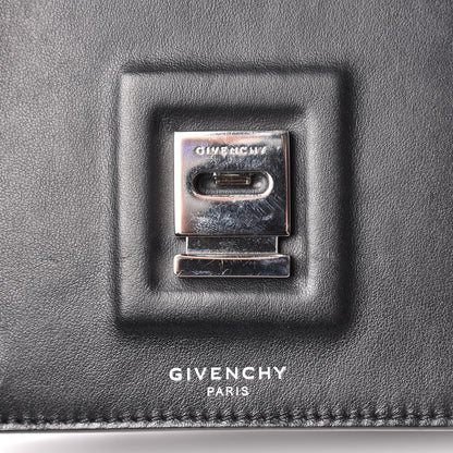 Givenchy Calfskin Cross Embellished Bow Cut Chain Bag Black 11 of 13