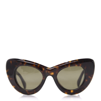 Celine Papillon Cat Eye Sunglasses CL 41055/S Havana 2 of 8