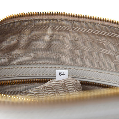 Prada Saffiano Lux Bowler Bianco 10 of 11