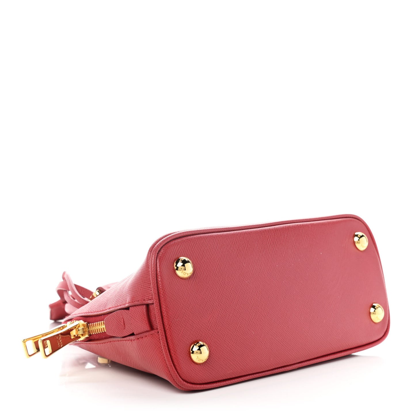 Saffiano Lux Mini Promenade Tote Fuoco