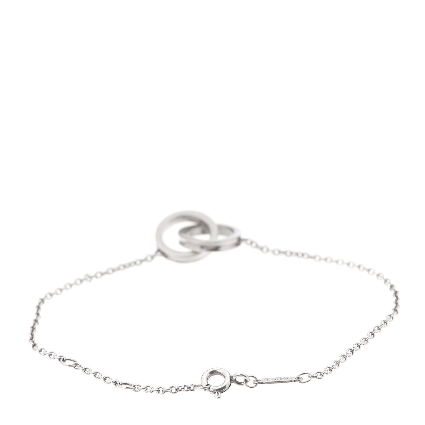 Sterling Silver 1837 Interlocking Bracelet