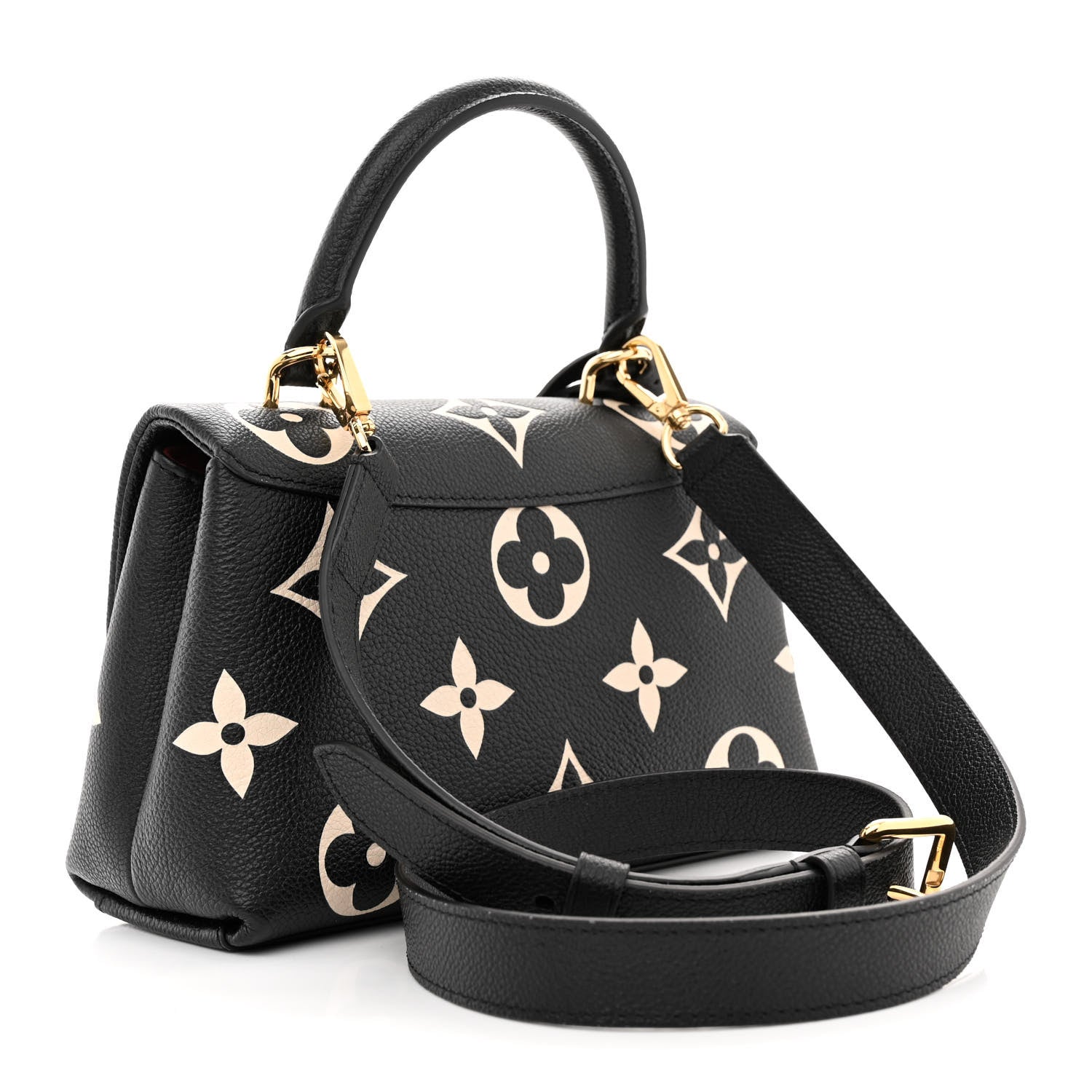 Louis Vuitton Empreinte Monogram Giant Madeleine BB Black Beige 3 of 11