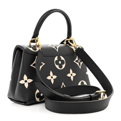 Louis Vuitton Empreinte Monogram Giant Madeleine BB Black Beige 3 of 11