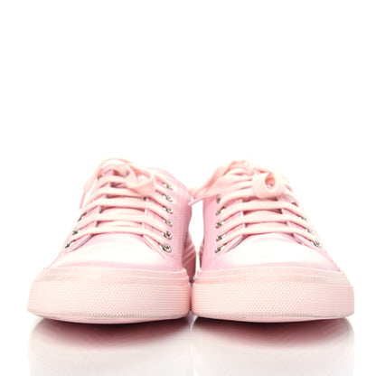 Saint Laurent Calfskin Distressed Bedford Low Top Sneakers 38.5 Fanne Rose 2 of 11