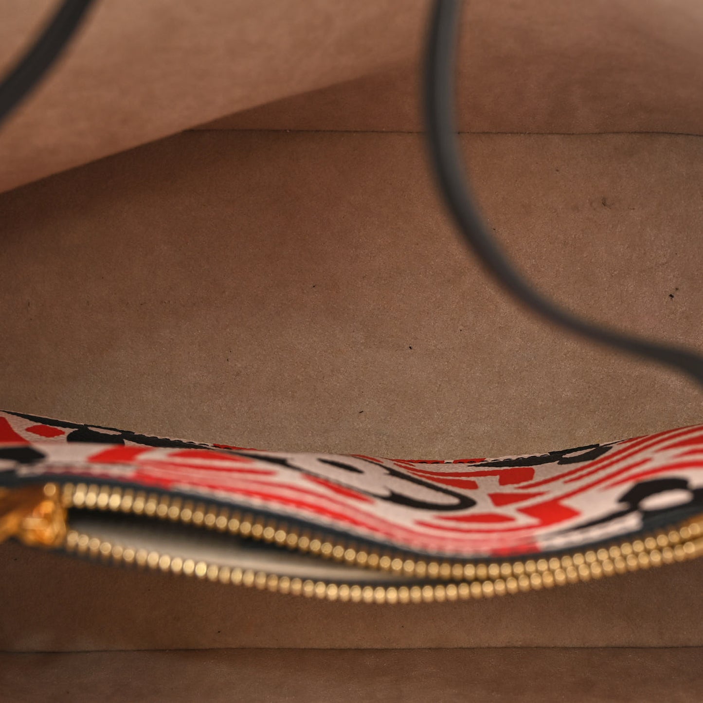 Monogram Giant Crafty NeoNoe MM Creme Rouge Black