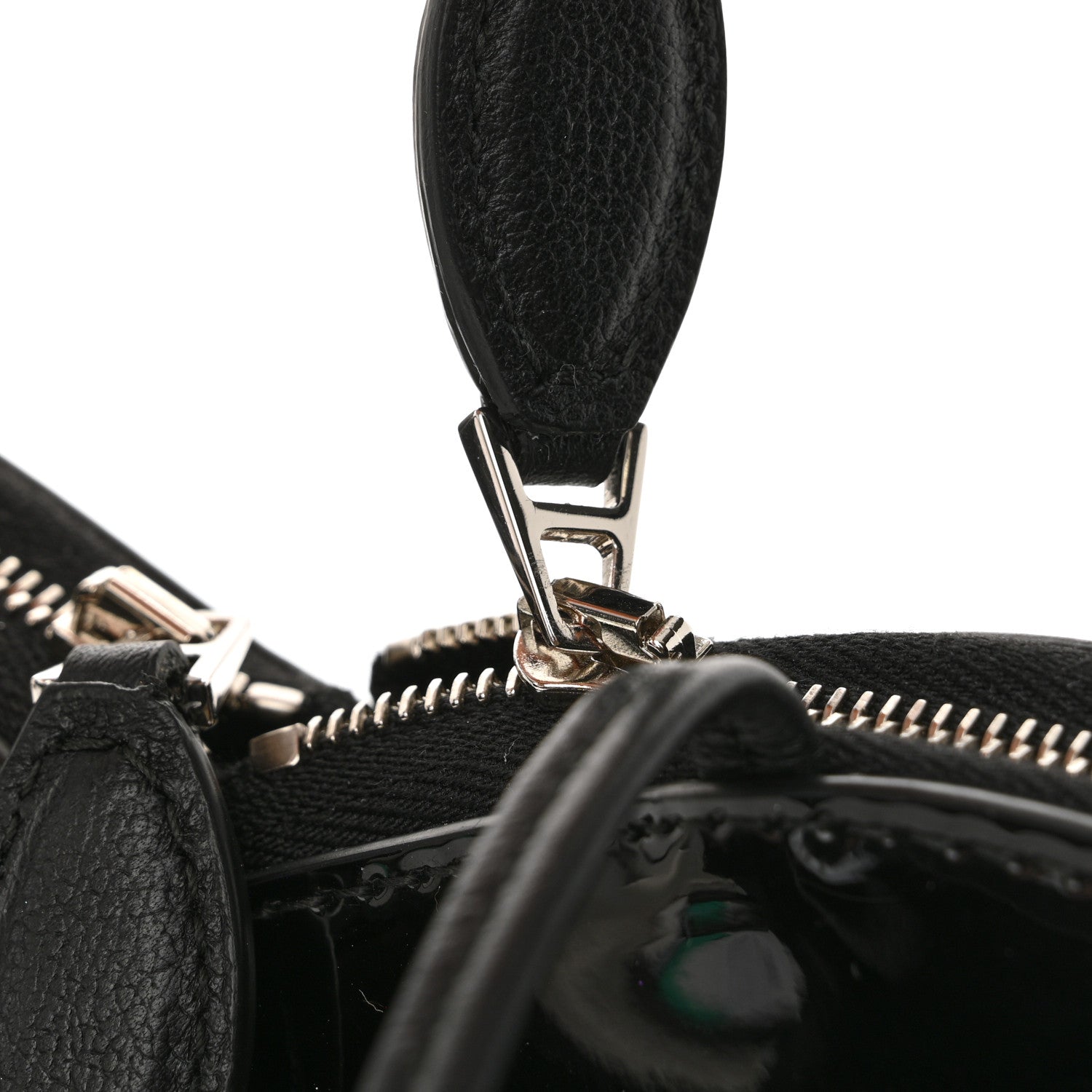 Alaia Patent Calfskin Le Coeur Bag Black 11 of 11