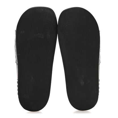 Gucci Microguccissima Slide Sandals 39 Black 6 of 9