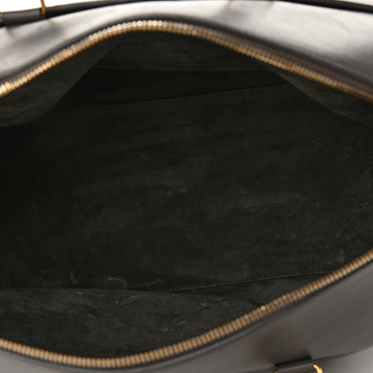 Saint Laurent Calfskin Classic Duffle 12 Earth 5 of 16