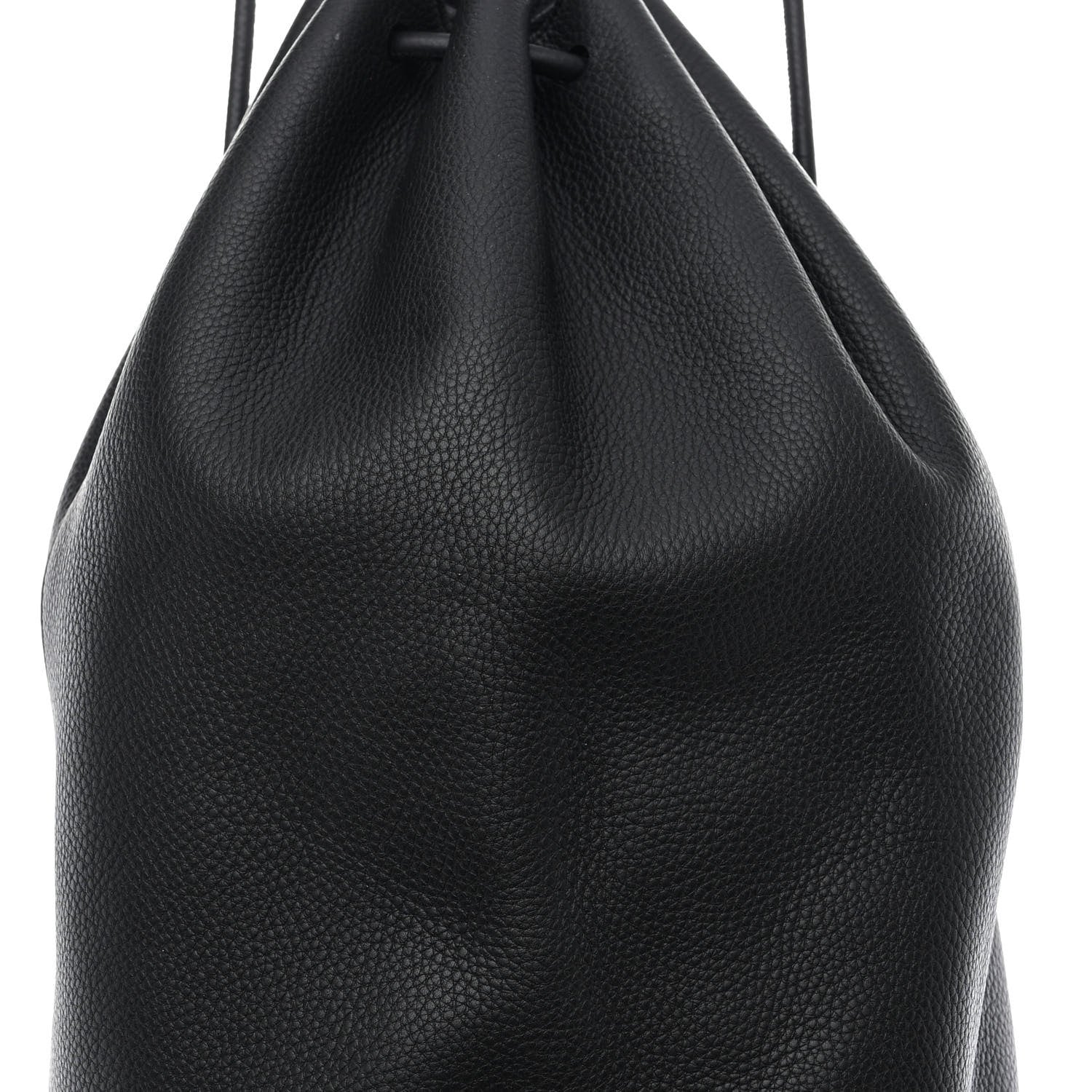 The Row Grained Calfskin Massimo Backpack Black 7 of 9