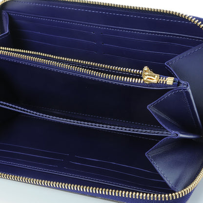 Louis Vuitton Vernis Zippy Wallet Blueberry 5 of 7