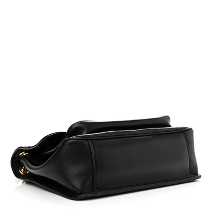 Saint Laurent Lambskin Matelasse Monogram Medium Niki Chain Satchel Black 4 of 11