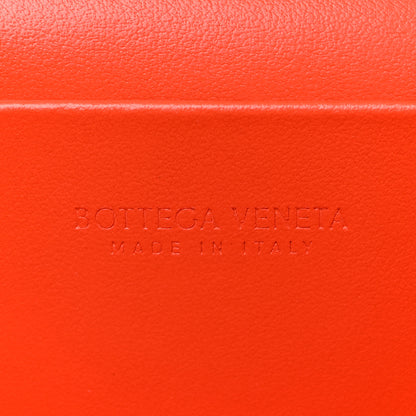 Bottega Veneta Calfskin Intrecciato Bang Bang Vanity Case Orange 6 of 10
