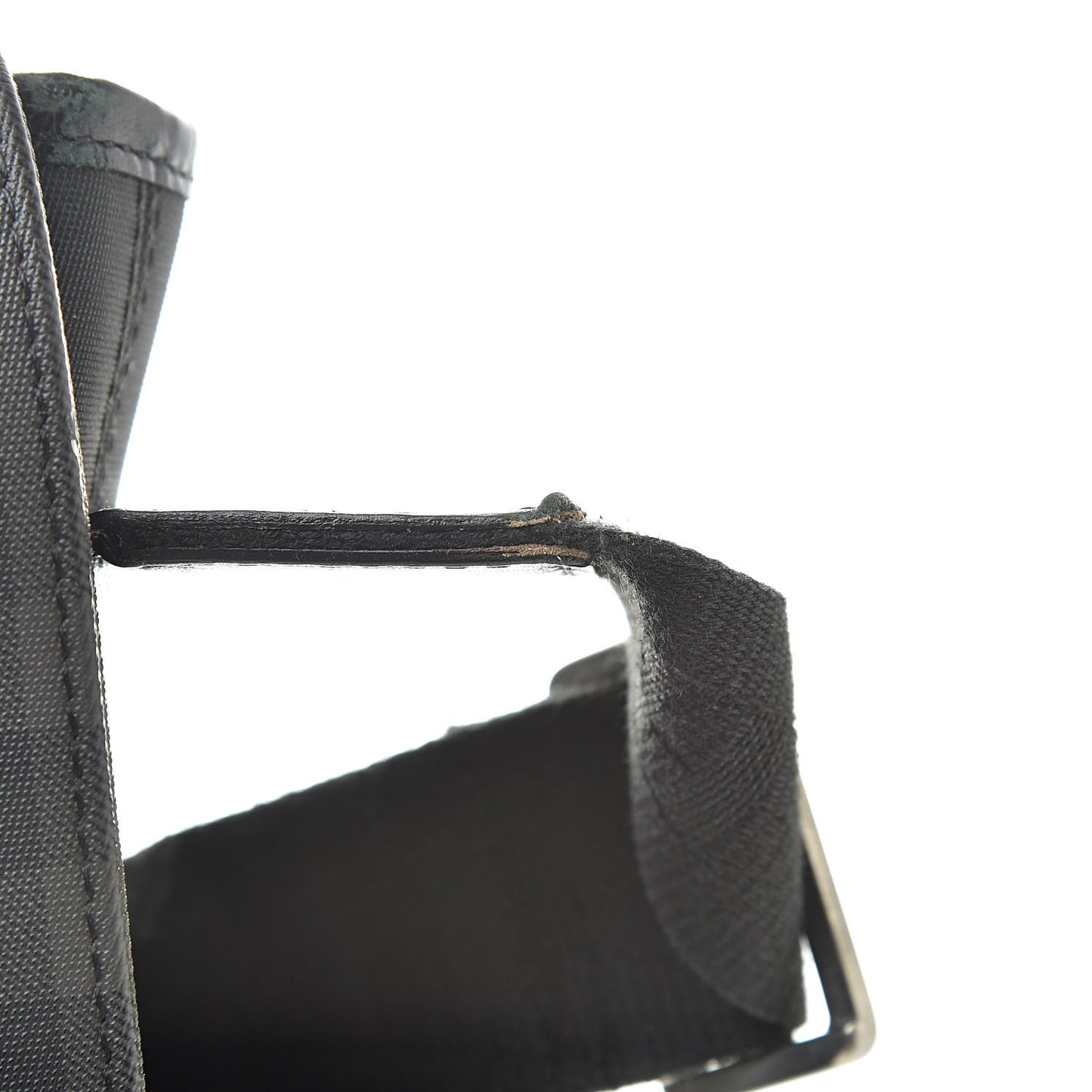 Nylon Smoked Check Messenger Bag