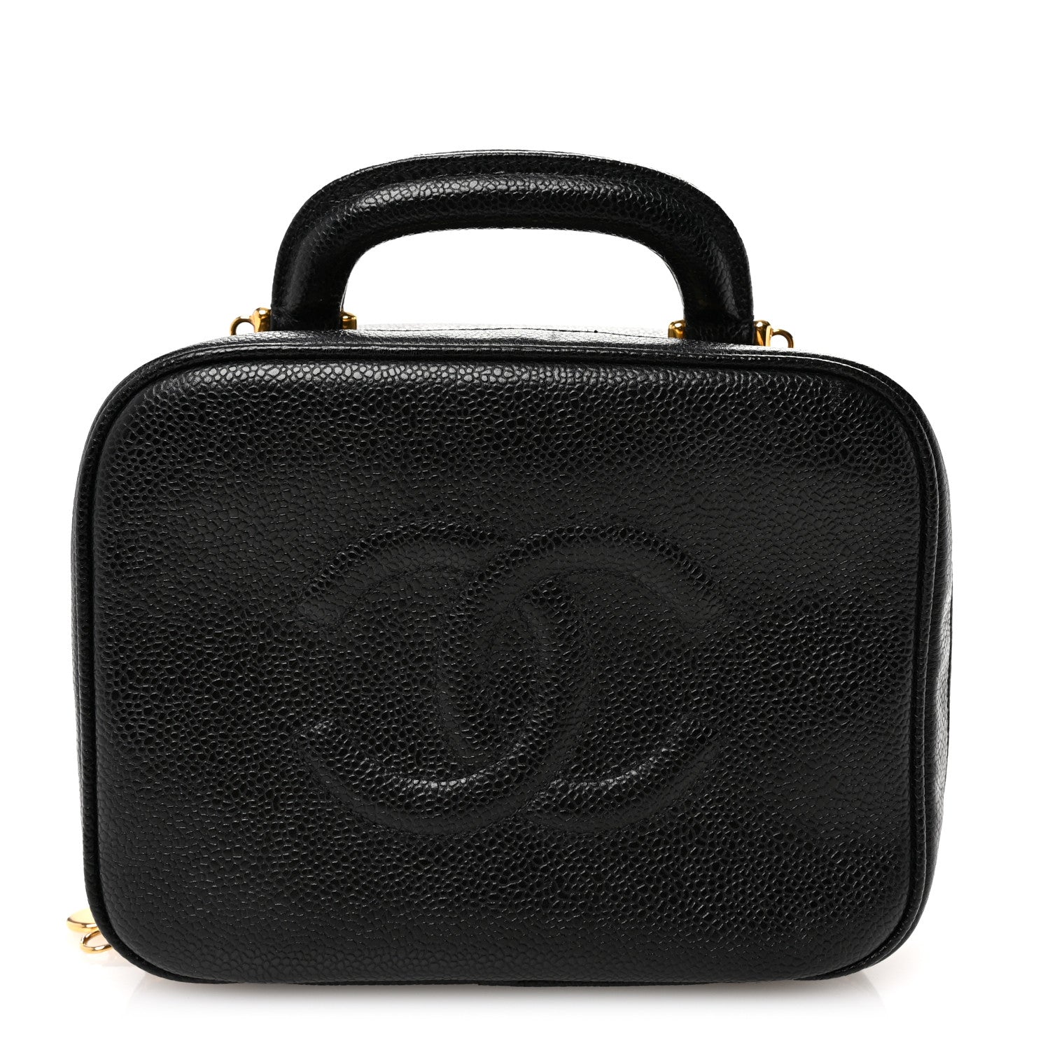 Chanel Caviar Timeless CC Vanity Case Black 1 of 12