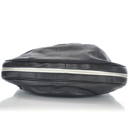 Chanel Perforated Baseball Spirit Ligne Hobo Black 6 of 10