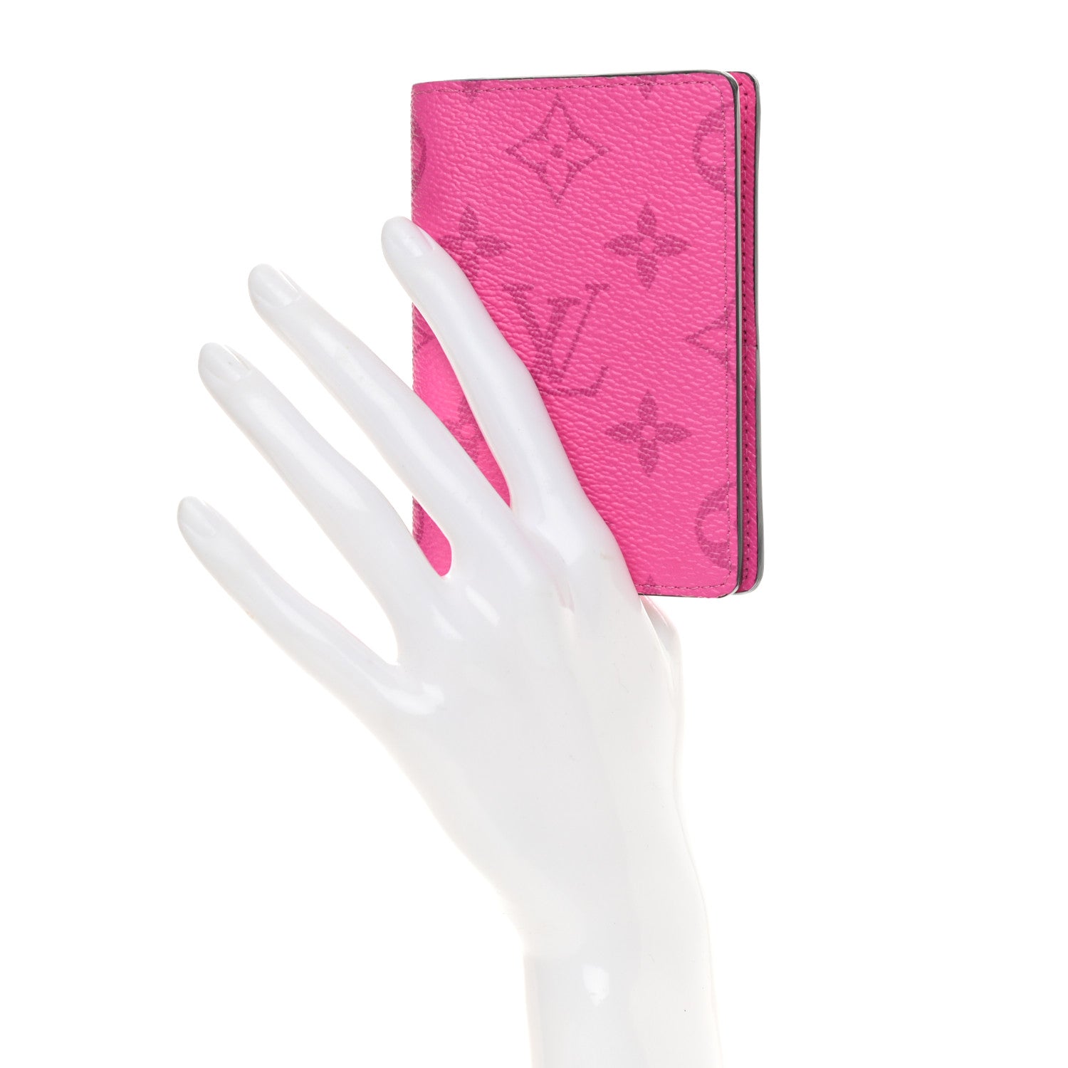 Louis Vuitton Taigarama Pocket Organizer NM Fuchsia 2 of 8